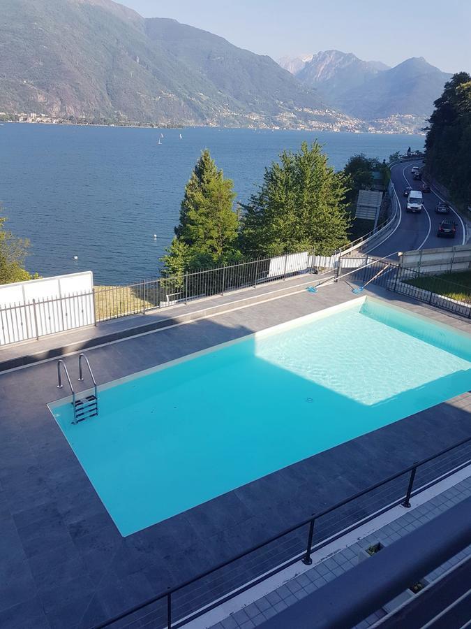 Baia Blu - Luxury Apartments With Pool Cremia Luaran gambar