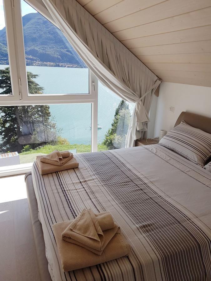 Baia Blu - Luxury Apartments With Pool Cremia Luaran gambar