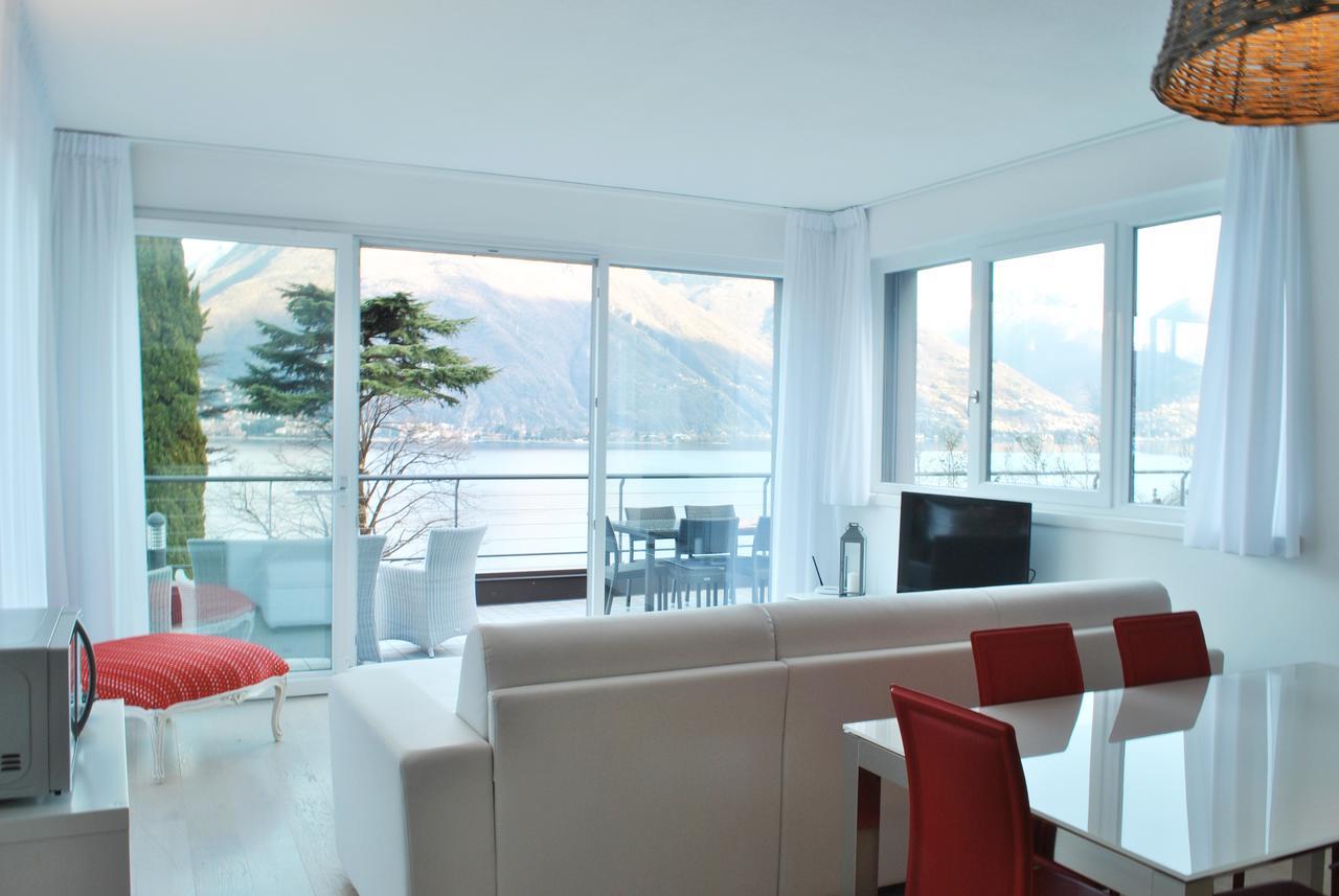 Baia Blu - Luxury Apartments With Pool Cremia Luaran gambar