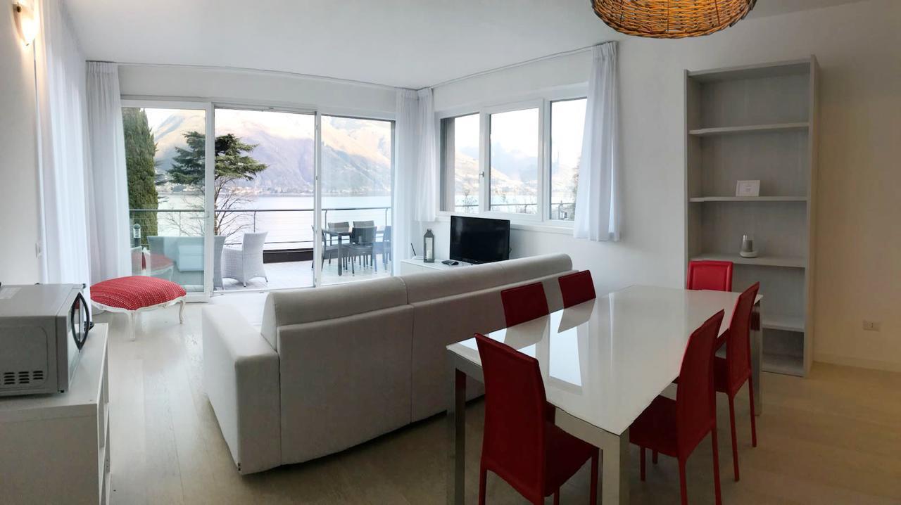 Baia Blu - Luxury Apartments With Pool Cremia Luaran gambar